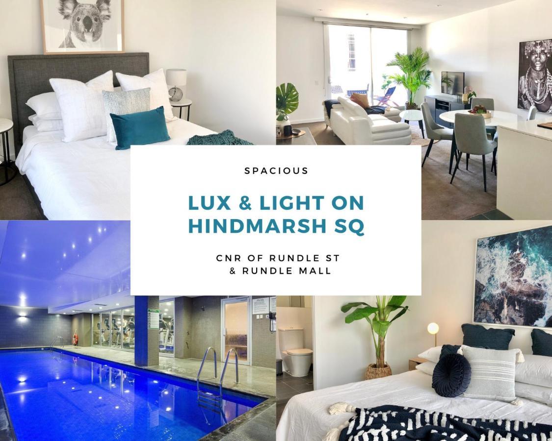 Lux 2Br Apt On Hindmarsh Sq-Pool-Gym-Sauna-Parking Adelaide Bagian luar foto